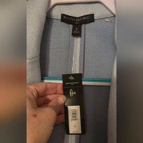 Banana Republic Factory Soft Blue Blazer - Picture 4 of 5